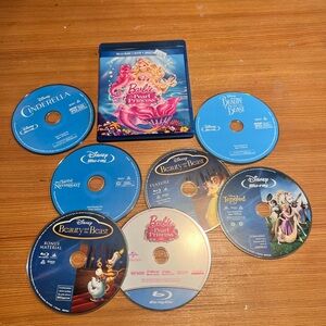 Barbie and Disney Blu Ray